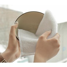 빨아쓰는 행주 핸드타올 그릇닦는 대나무 섬유 행주 L 1p, 대나무행주 L 30x26 화이트 1P