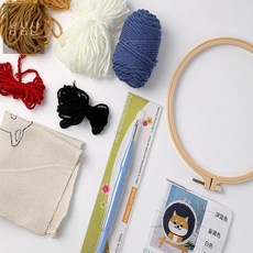 성심샵 시바견 DIY 펀칭자수 패키지 자수틀