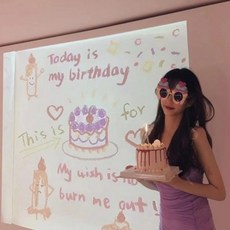 파티 11766 DD 빔 프로젝터 축하 미니 생일 용품 이벤 all+534CI