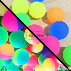 10/20PCS 튀는 공 장난감 파티는 생일 선물 손님 인형 기계 액세서리 어른 놀이터 물 부력 공을 선호합니다, 01 10pcs, 01 Frosted Mix