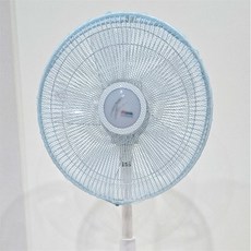 오늘의습관 선풍기 안전망 선풍기덮개 스탠드선풍기커버, 블루
