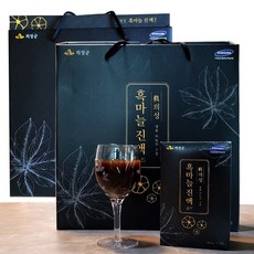 의성 흑마늘진액 골드 60ml 흑마늘 20% 함유 흑마늘즙 흑마늘액기스, 2개