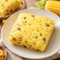 속초식 정통 발효 옥수수빵 부드러운 술빵, 3개, 350g