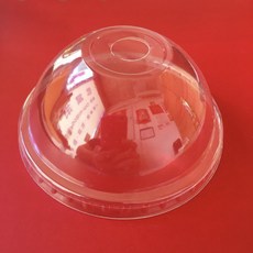 昀誠紙品 C90-BHC95-BHHK95HK90 凸蓋冰沙蓋圓孔蓋思樂冰蓋, 1個, 95口徑