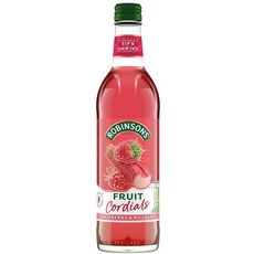 라즈베리 루바브 오렌지 블로섬 과일 코디얼, 6개, 500ml