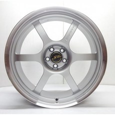 FK鋁圈 19吋 5/100 ESH-RS6 銀色車邊鍛造鋁圈 輕量化設計提升操控性, 1個