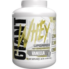 GIANT SPORTS 升級3乳清蛋白 香草口味, 1個, 2.25kg
