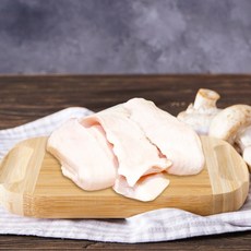 국내산 돼지지방/기름 덩어리, 1개, 1kg