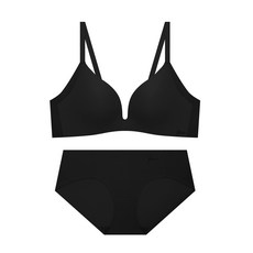 게스언더웨어 여성 여성 속옷 세트 GUESS UNDERWEAR 더블 프리컷 GEWBR518BK_PT518BK