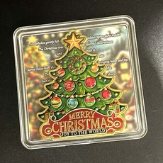 全店促銷 小紅書同款聖誕節冰箱貼金屬磁貼聖誕裝飾磁鐵聖誕樹雪人老人禮物, 聖誕樹冰箱貼70*54mm