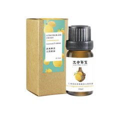 三舍草本 瓜地馬拉檸檬香天然精油 10ml 清新舒壓 提神醒腦, 1個, 清爽檸香