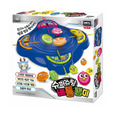 애들랜드 슈퍼슈팅 배틀팽이 게임, 혼합색상, 20개