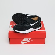 나이키 리틀 키즈 에어 맥스 찍찍이 운동화 느와르/블랑