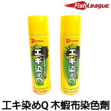 源豐釣具 Fish League 工キ染めQ 木蝦布染色劑 木蝦噴漆 螢光染色劑 (橙色/粉紅色), 粉紅色, 1個