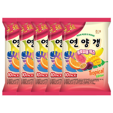 해태 연양갱 트로피컬믹스, 5개, 500g