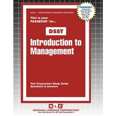 (영문도서) Introduction to Management Paperback, National Learning Corp, English, 9781799366263