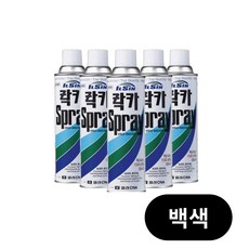 일신케미칼 락카 스프레이, 백색, 20개, 420ml