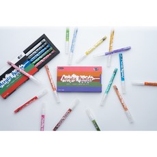 ACE 英士 B-AP 壓克力顏料彩繪筆 (水性) 色彩鮮明、易清洗 適用於多種材質, 1個, 19 鵝黃