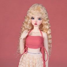 【 BJD整娃】 正版BJD娃娃4分女豆蔻原創氣質溫柔女神套裝樹脂關節可動人形玩偶, 1個, 淺普,單頭：化妝（安裝好眼睛睫毛和眼泥）