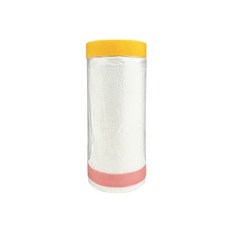 家具防塵膜 養生膠帶 遮蔽膠帶 防水防潮 加厚PE材質, 1個, 雙邊貼,110*2000 公分