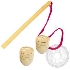 무지개몰 원목 줄팽이 민속놀이키트 전통민속놀이