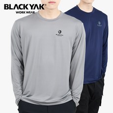 블랙야크 흡한속건 긴팔 라운드 티셔츠