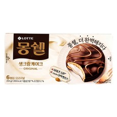 몽쉘 생크림케이크 오리지널, 204g, 2개