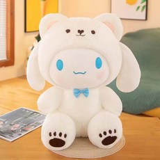 산리오 강아지 눈사람 탈을쓴 인형, 1개, 시나모롤, 25cm