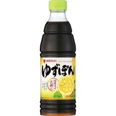 미쯔칸 유자 폰즈 소스 일본 대용량 업소용 600ml, 600밀리리터(x1), 1개