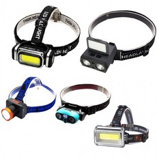 모션동작 충전식 LED 야외 낚시 캠핑 랜턴 헤드랜턴 센서기능, 1개, 선택3)D718센서헤드랜턴