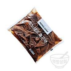 먹방상회 모노 저칼로리 흑곤약 실곤약 1.2킬로그램 다이어트식 x3EA