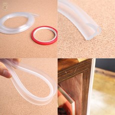 카멜밸리 투명 모서리보호대 2M 책상모서리보호대, 소