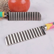오메가키친 웨이브 묵칼 물결무늬 에그 슬라이스, 02)한성묵칼(B)색상랜덤(010087), 1개