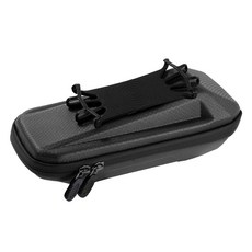 시그니처베이지 로드 자전거 프레임 핸드폰 거치대 가방 YPZ263, 블랙, 1개