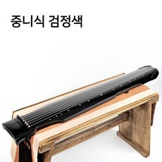 고금 거문고 칠현금 국악기 초보자 연습용, D. 조니 블랙 세트, 1개