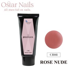 Ostar Nails 心緹 水晶凝膠延長膠-60ml, 1個, CR08, CR08, 60ml
