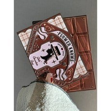 花知曉 巧克力商店三色, 1個, 高光修容盤