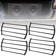 Datanly 30.5cm(12인치) 스피커 그릴 - 4팩 금속 서브 우퍼 커버 자동차 바 오디오용 4개