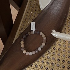 韓式愛心復古熊熊手鍊，透明粉紫童趣彩色手環，可愛女孩時尚配件