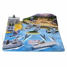 크래커플러스 3D 입체퍼즐 54종 선택구매 문화유산 과학유산 세계의 건축물, 인천상륙장전, 3D입체퍼즐, 1개