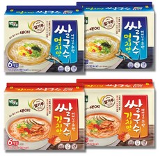 백제 쌀국수 멸치맛15개+김치맛15개 한박스, 92g, 24개