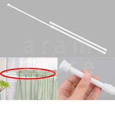 압착봉 신축봉 무타공 미니 얇은 커튼봉 1P, 60(cm)~110(cm)