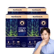 [무료배송/오늘출발] 뉴트리원 브레인알파피에스 대두유래 인지력 개선 세트 구성, 4개, 30정