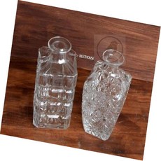 소레빈 유리화병 수반 사각크리스탈 18 조화꽃장식, 사각패턴(직사각)