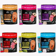 ABSOLUTE HOLISTIC 犬貓純肉泥 桶裝60條, 900g, 1個, 桶裝（15g*60)-炙燒鮭魚肉泥
