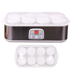 키친아트 라팔 요거쉐프 8구 디지털 요거트 제조기, KY-D3081 OY (KC안전인증)