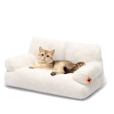 포비 강아지 쇼파 반려동물 구름소파 애견 매트, 화이트, 1개