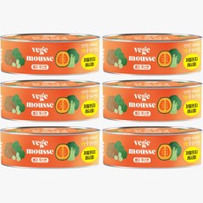 네츄럴코어 센시티브케어 베지 저알러지 강아지캔 80g, 6개, 베지 무스