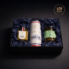 마틴푸레 프랑스 대통령 인증 엘리제궁 셀렉션 와인 비니거 꼬니숑 홀그레인 머스타드 선물세트