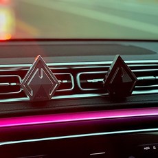 마일론 갤러리1 명품 차량용 방향제 고급 자동차 송풍구 디퓨저 리필, 실버, 레드프룻, 쇼핑백 없음, 1세트